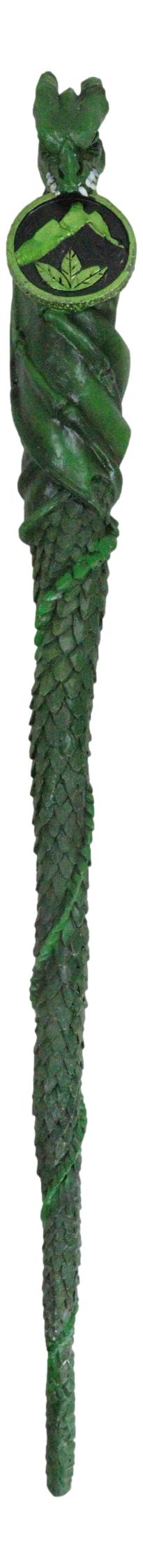 Water Fire Wind Earth Set Of 4 Elemental Dragon Fantasy Cosplay Magic Wands